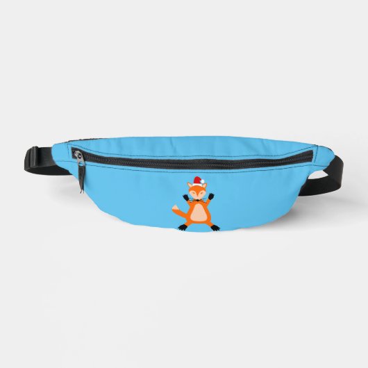 Niedlicher Weihnachtsfox Bauchtasche (Vorderseite)