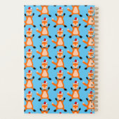 Niedlicher Weihnachtsfox Custom Planer (Rückseite)