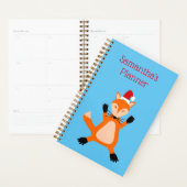 Niedlicher Weihnachtsfox Custom Planer (Anzeige)