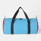 Niedlicher Weihnachtsfox Duffle Bag (Rückseite)