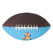 Niedlicher Weihnachtsfox Football (Vorderseite)