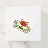 Niedlicher Weihnachtsfox Geschenkanhänger (Beispiel)