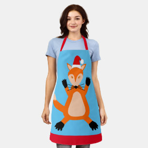 Niedlicher Weihnachtsfox Schürze