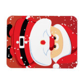 Niedlicher Weihnachtsgebrauch des Weihnachtsmannes Magnet (Horizontal)