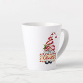 Niedlicher Weihnachtsgenom Red Strip Hat Individue Milchtasse (Rechte Ecke)