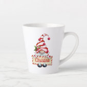 Niedlicher Weihnachtsgenom Red Strip Hat Individue Milchtasse (Rechts)