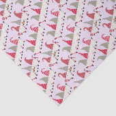 Niedlicher Weihnachtsgnome Seidenpapier (Ausschnitt)