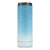 Niedlicher Weihnachtsgnome Thermosbecher (Rückseite)