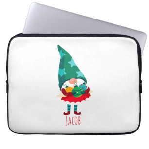 Niedlicher Weihnachtsgottesdienst mit Weihnachtssc Laptopschutzhülle