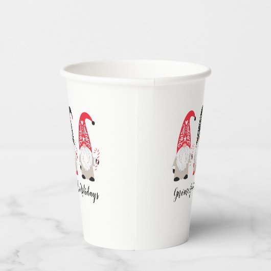 Niedlicher Weihnachtsgottesdienst Pappbecher (Rechts)