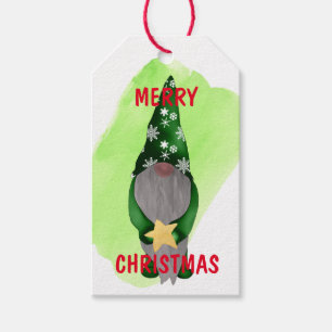 Niedlicher Weihnachtsgunst mit Gold Star Geschenkanhänger