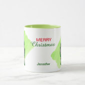 Niedlicher Weihnachtsgunst mit Gold Star Tasse (Zentrum)