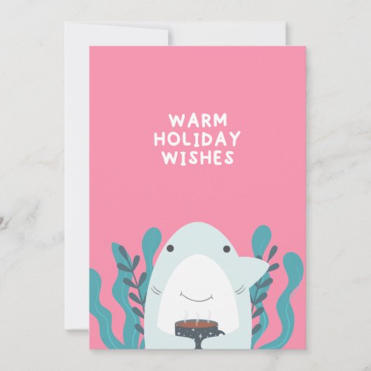 Niedlicher Weihnachtshai (Vorderseite)