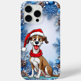 Niedlicher Weihnachtshund Case-Mate iPhone Hülle
