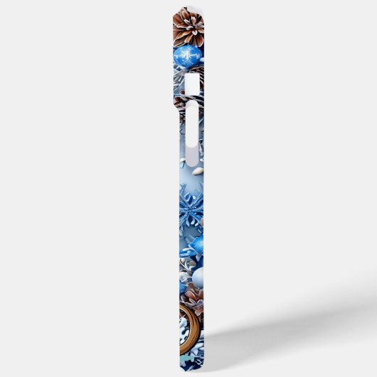 Niedlicher Weihnachtshund Case-Mate iPhone Hülle (Rückseite / Links)