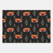 Niedlicher Weihnachtshund Geschenkpapier Set (Vorderseite)