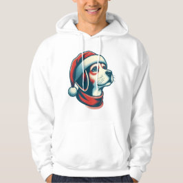 Niedlicher Weihnachtshund Hoodie
