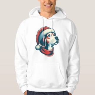 Niedlicher Weihnachtshund Hoodie