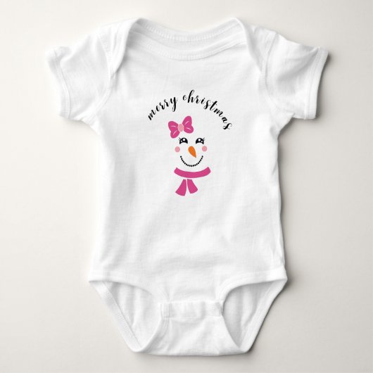 Niedlicher Weihnachtsjunge Bodysuit Baby Strampler (Vorderseite)