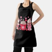 Niedlicher Weihnachtskaffee und Creme Cups Latte M Schürze (InSitu)