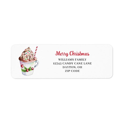 Niedlicher Weihnachtskakao (Vorne)