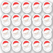 Niedlicher Weihnachtskalender Aufkleber (Vorderseite)
