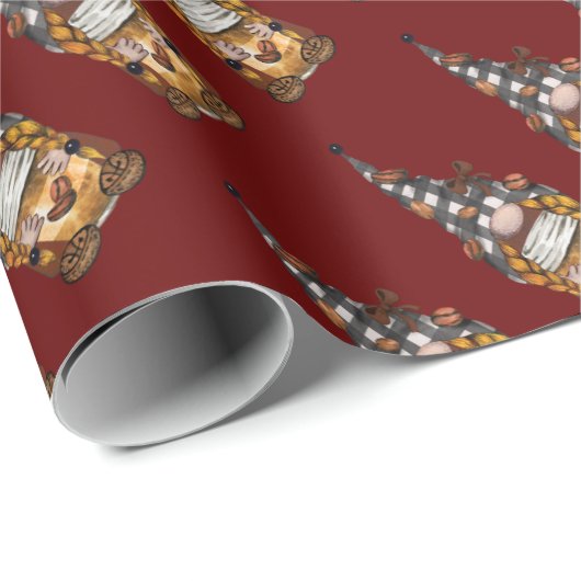 Niedlicher Weihnachtskalender Geschenkpapier (Rolleneckpunkt)