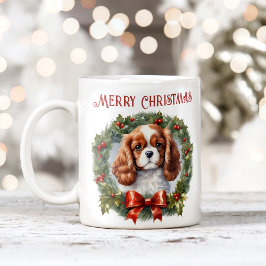 Niedlicher Weihnachtskalender Hund Lover Tasse