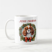 Niedlicher Weihnachtskalender Hund Lover Tasse (Links)