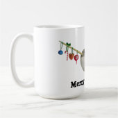 Niedlicher Weihnachtskalender Kaffeetasse (Links)