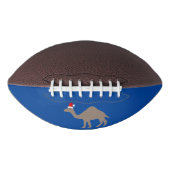 Niedlicher Weihnachtskamel Football (Vorderseite)