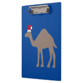 Niedlicher Weihnachtskamel Klemmbrett (Links)