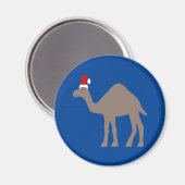 Niedlicher Weihnachtskamel Magnet (Vorderseite/Rückseite)