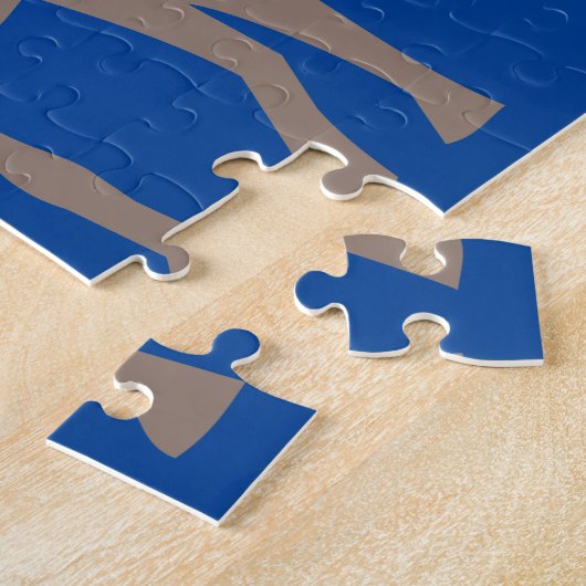 Niedlicher Weihnachtskamel Puzzle (Seite)