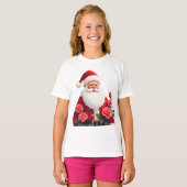 Niedlicher Weihnachtskids-T - Shirt (Vorne ganz)