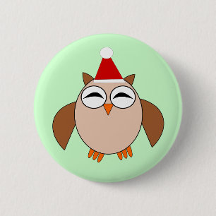 Niedlicher Weihnachtsknopf Button