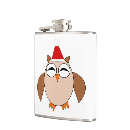 Niedlicher Weihnachtskolben Flachmann (Links)