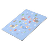 Niedlicher Weihnachtskorgis in Hats & Sweaters Notizblock (angewinkelt)