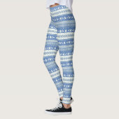 Niedlicher Weihnachtskraut Strick Urlaub Neue Jahr Leggings (Links)
