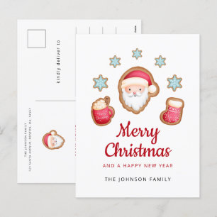 Niedlicher Weihnachtsmann frohe Weihnachten