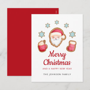 Niedlicher Weihnachtsmann frohe Weihnachten