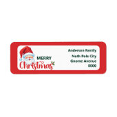 Niedlicher Weihnachtsmann Frohe Weihnachtsfeier Rü (Vorne)