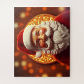 niedlicher Weihnachtsmann für das neue Jahr und We Puzzle (Vertikal)