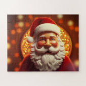 niedlicher Weihnachtsmann für das neue Jahr und We Puzzle (Horizontal)