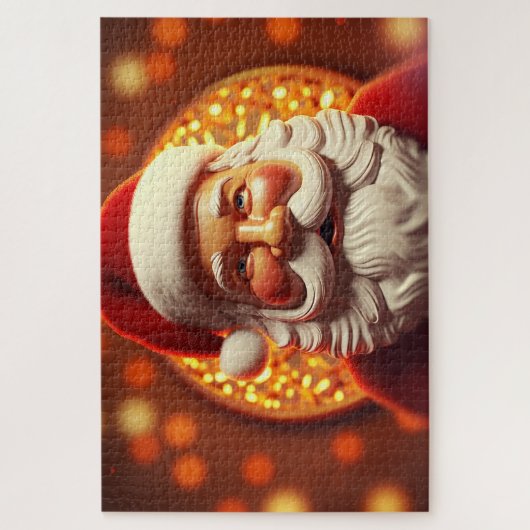 niedlicher Weihnachtsmann für das neue Jahr und We Puzzle (Vertikal)