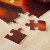 niedlicher Weihnachtsmann für das neue Jahr und We Puzzle (Seite)