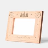 Niedlicher Weihnachtsmann Geätzte Rahmen (Links)