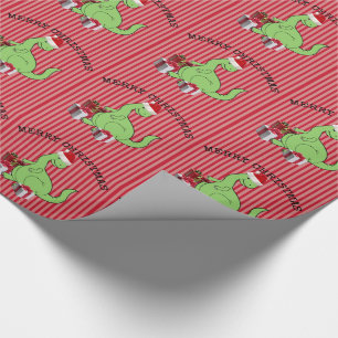 Niedlicher Weihnachtsmann Geschenkpapier