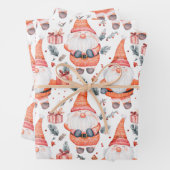 Niedlicher Weihnachtsmann Geschenkpapier Set (Beispiel)