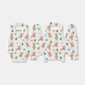 Niedlicher Weihnachtsmann Geschenkschachtel (Ungefaltet)